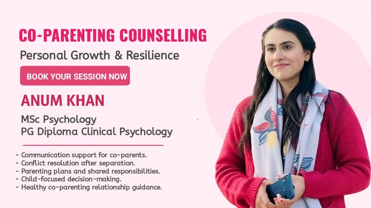 Co-parenting counselling session in person and online sessions